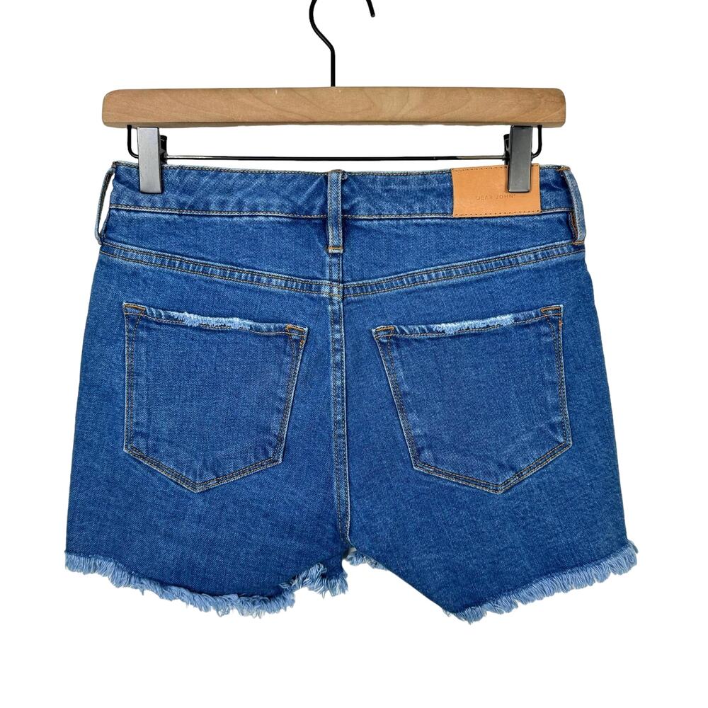 Dear John | Gigi High Rise Cut Off Denim Shorts - Picture 3 of 9